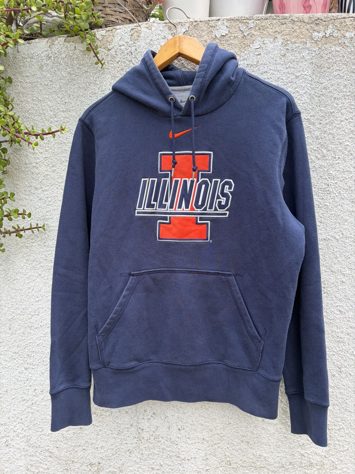 Nike Nike Illinois Fighting Illini Hoodie — Embroidered Graphic Size US M / EU 48-50 / 2 - 1 Thumbnail