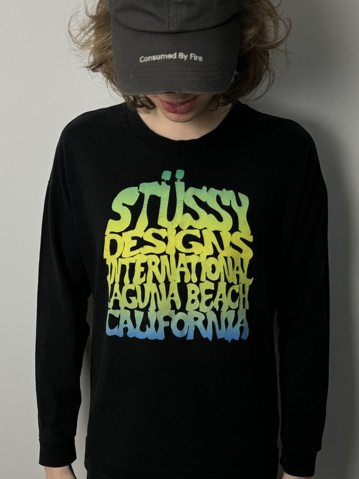 Stussy Stussy long sleeve big logo skate streetwear style USA MADEN Size US XS / EU 42 / 0 - 1 Thumbnail