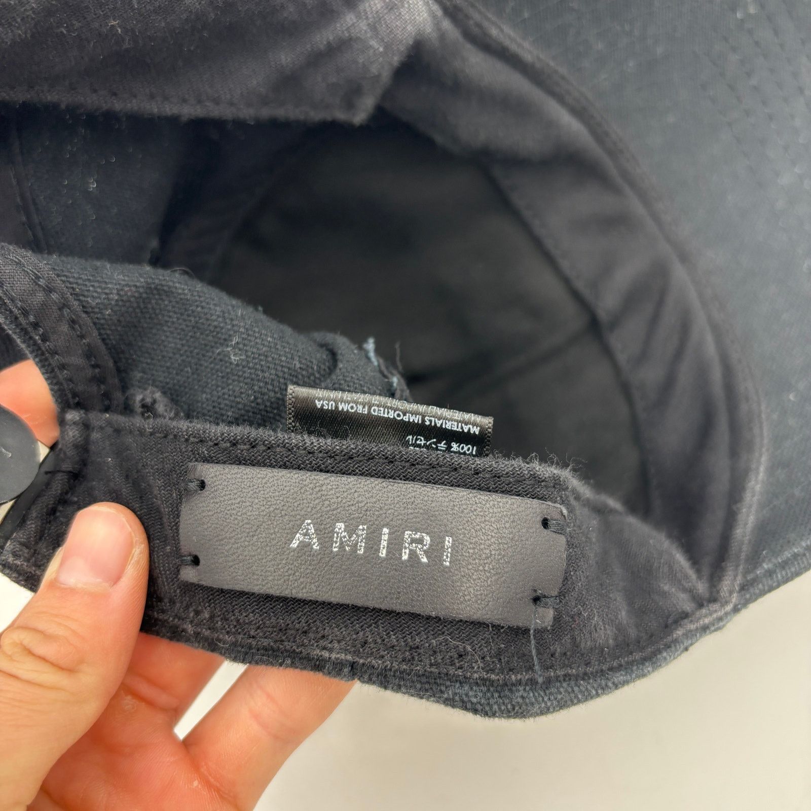 Amiri Amiri LA Purple Gold Core Logo Snapback Hat Size ONE SIZE - 8 Thumbnail