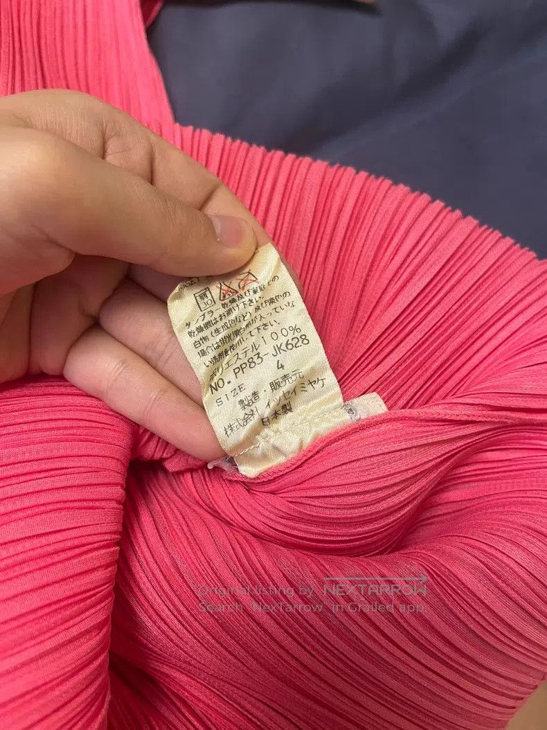 Issey Miyake Issey Miyake Vintage Pink Vest Size XL / US 12-14 / IT 48-50 - 5 Thumbnail