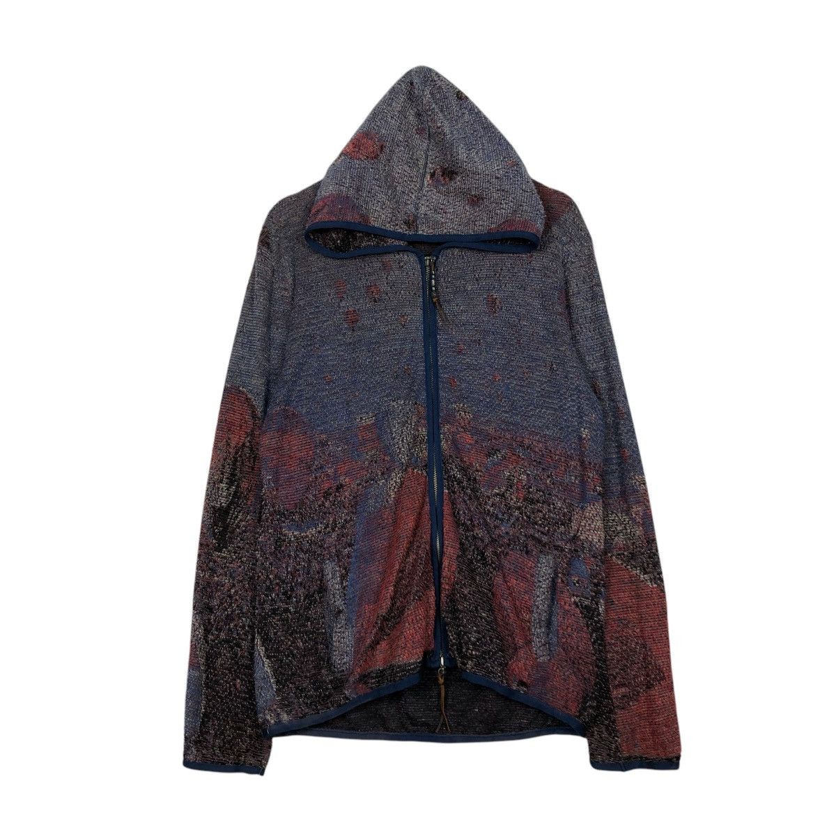 Japanese Brand 🔥HOODIE ZIPPER JACKET OVER PRINT REMI RELIEF Size US L / EU 52-54 / 3 - 3 Thumbnail