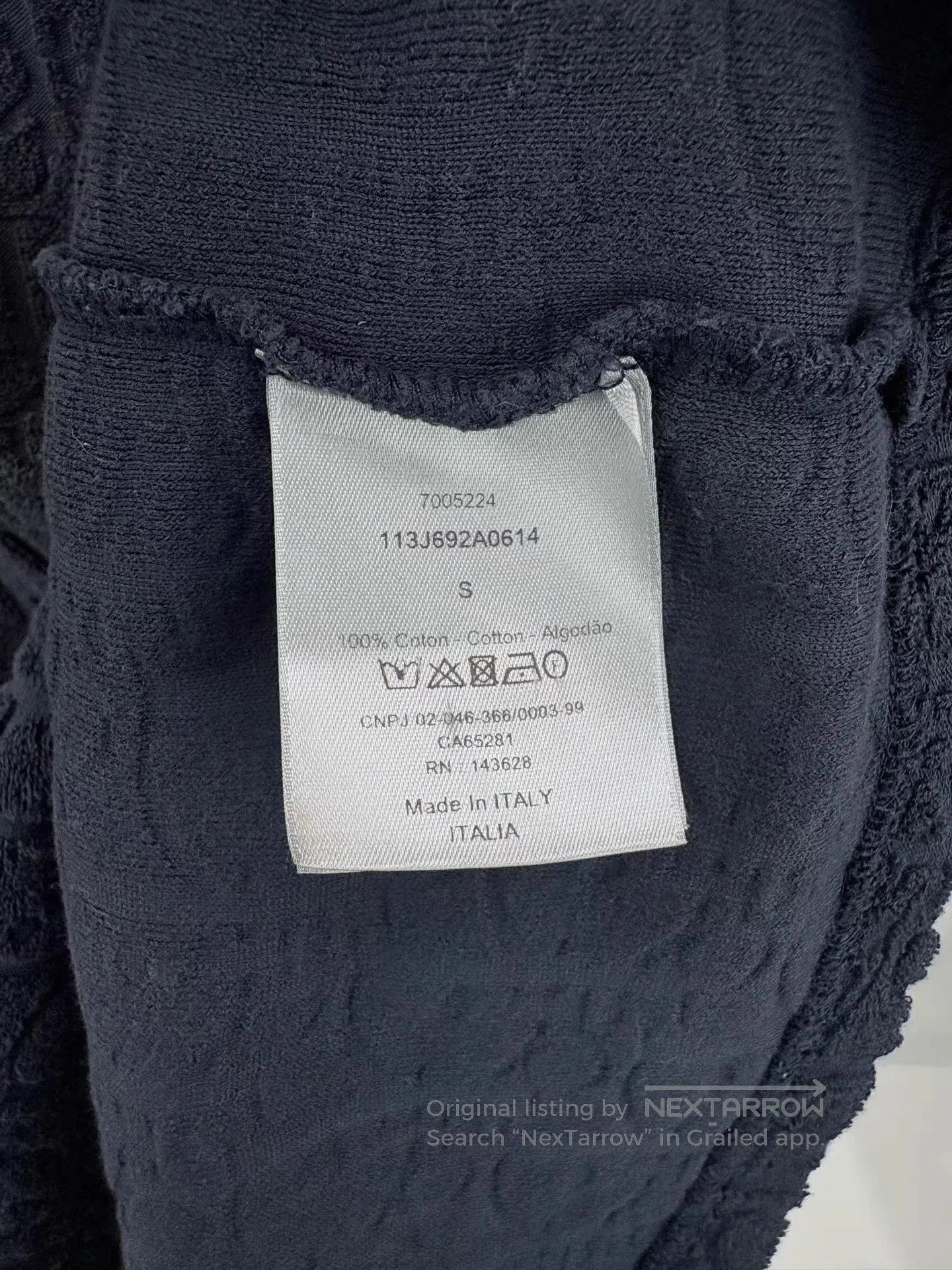 Dior Gray Textured Short. Size US S / EU 44-46 / 1 - 2 Thumbnail