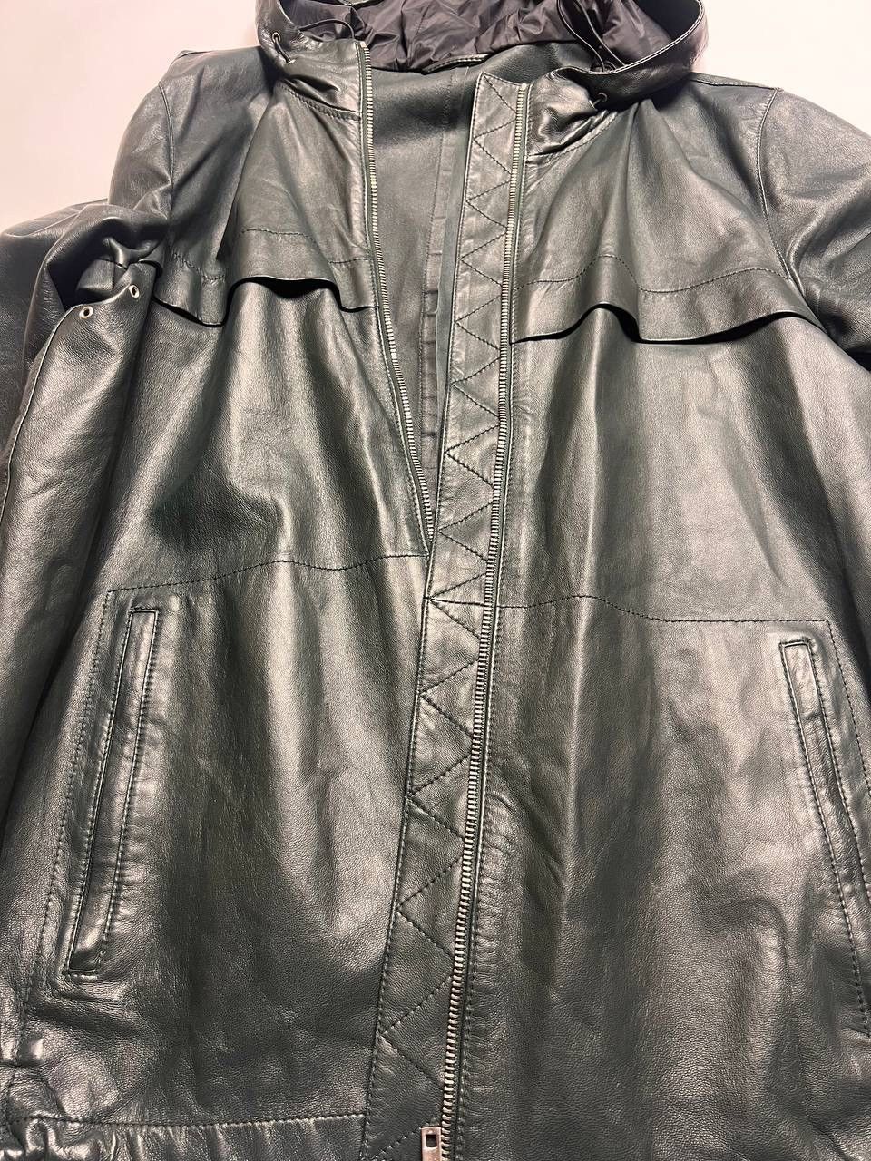 Designer × Genuine Leather × Joseph Joseph Light Weight Nappa Leather Hooded Jacket Size US M / EU 48-50 / 2 - 25 Thumbnail