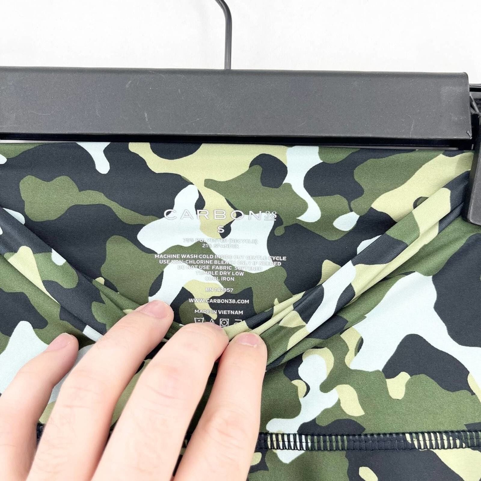 Other Carbon38 High Rise Camo Athletic NEW Leggings Size Small Size 27" / US 4 / IT 40 - 3 Thumbnail