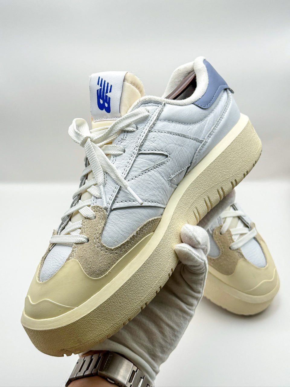 New Balance New Balance CT302 White/Cream Leather Sneakers Size US 8.5 / EU 41-42 - 4 Thumbnail