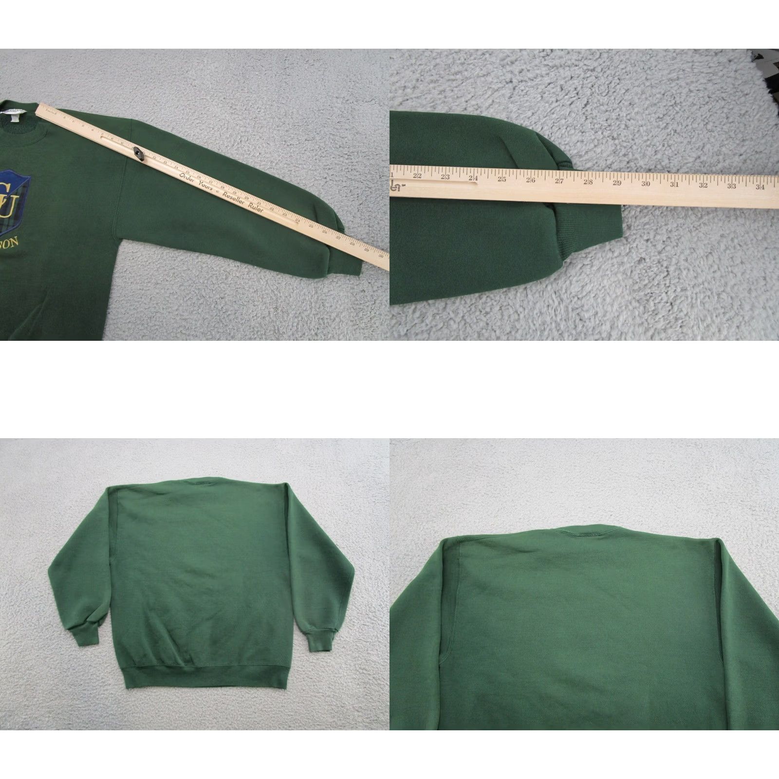 Vintage VINTAGE Clemson University Embroidered Pullover Sweatshirt SZ Large Green Men Sweatshirt University Embroidered Size US L / EU 52-54 / 3 - 8 Thumbnail