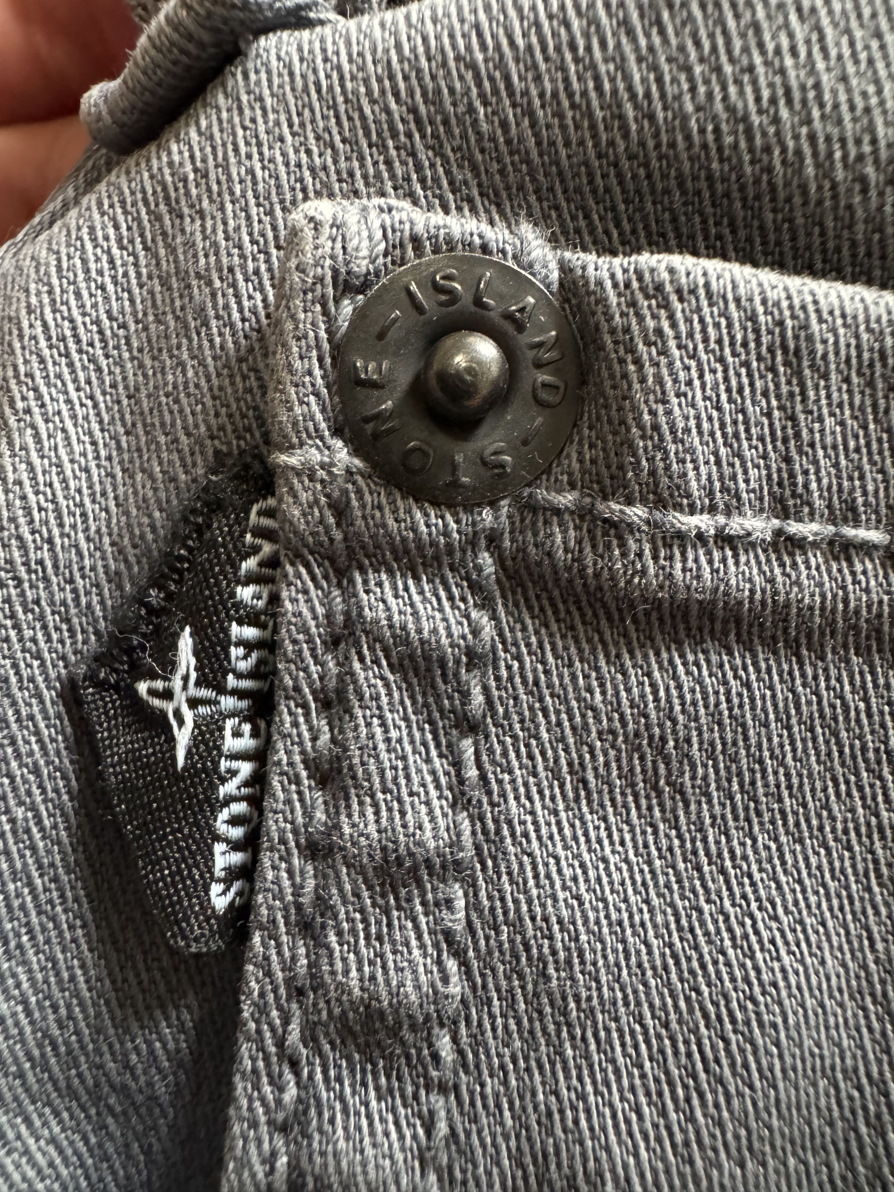 Stone Island STONE ISLAND BUTTON FLY METAL HARDWARE PANTS (SIZE 32) Size US 32 / EU 48 - 6 Thumbnail