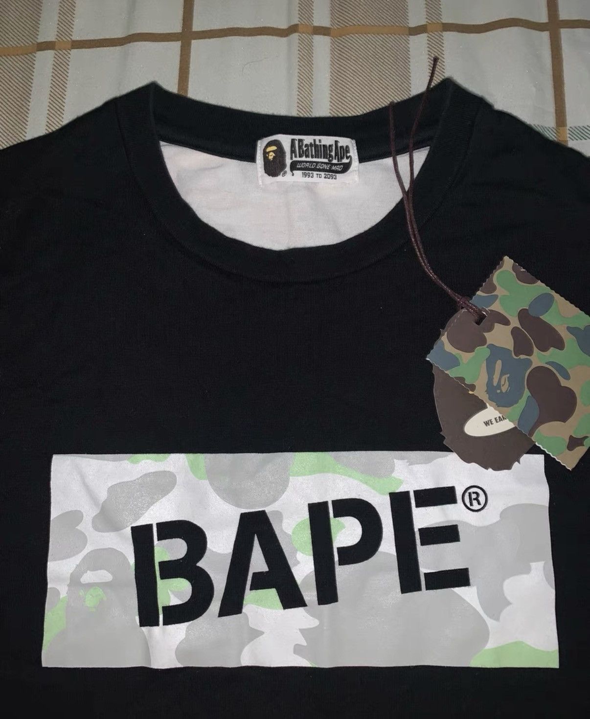Bape BAPE OG Nigo era black short-sleeve T-shirt Size US M / EU 48-50 / 2 - 2 Thumbnail