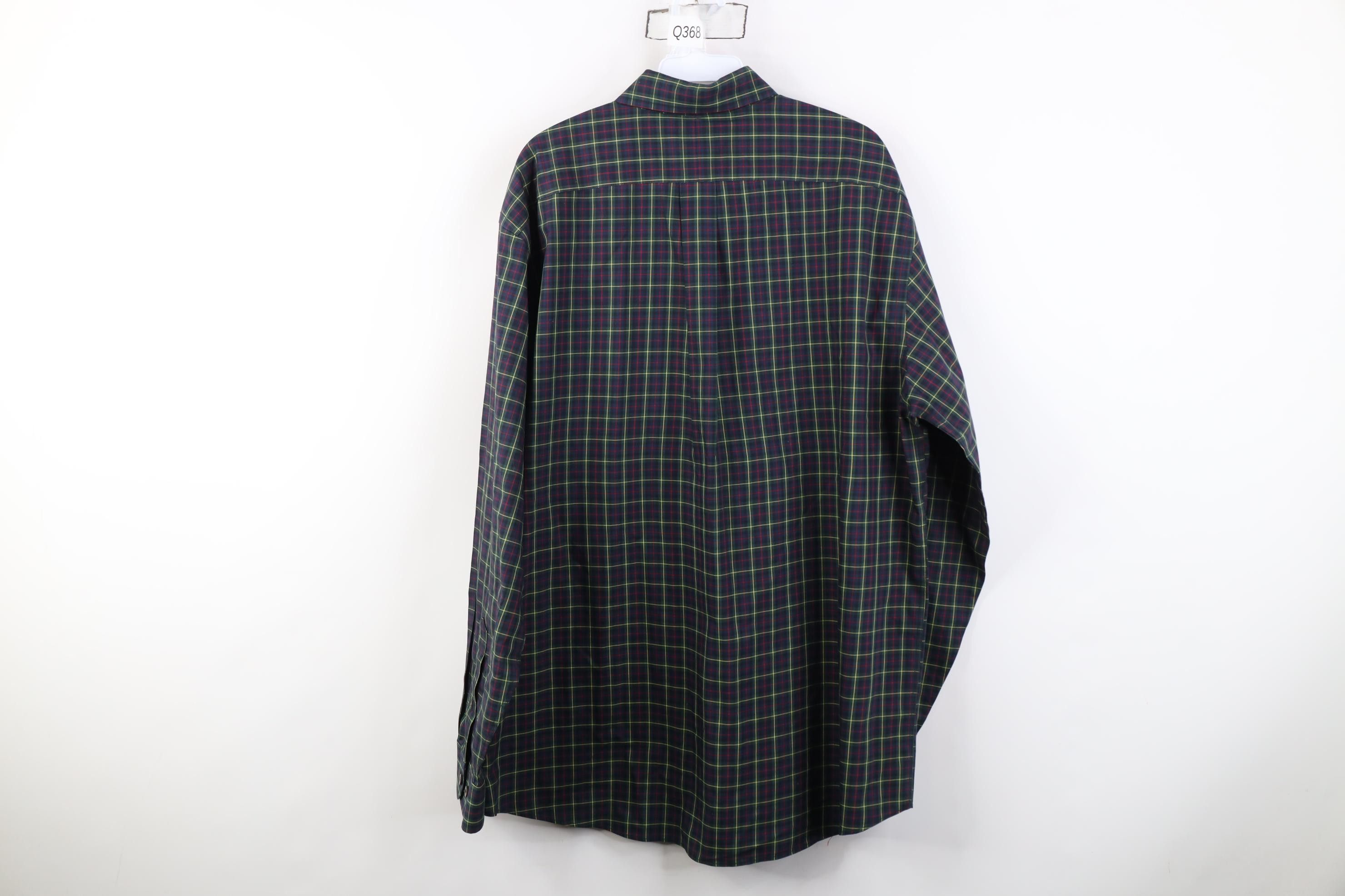 L.L. Bean Vintage LL Bean Resistant Collared Button Down Shirt Plaid Size US L / EU 52-54 / 3 - 10 Thumbnail