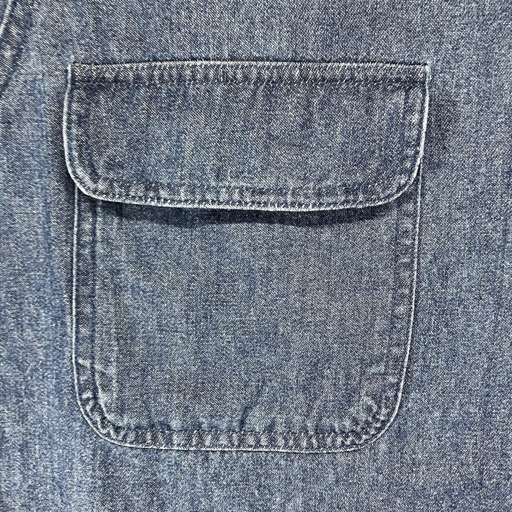 Vintage VINTAGE Denim 24/7 Button-Up Top Women's M Blue Cowboy Western 90s Retro Classic Size M / US 6-8 / IT 42-44 - 7 Thumbnail