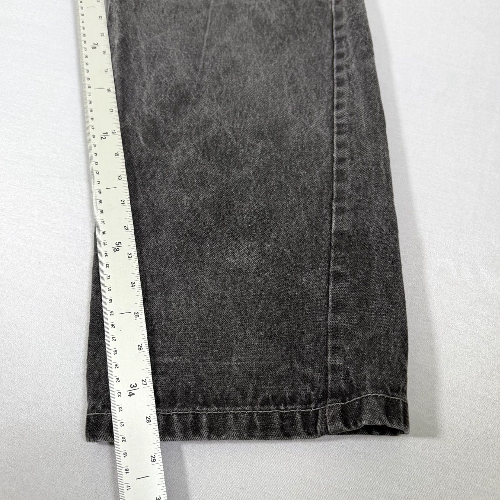 Southpole VINTAGE Southpole Jeans Mens 36x29 Black Baggy Loose Denim Pants Charcoal Wash Y2K 90s Hip Hop Size US 36 / EU 52 - 5 Thumbnail