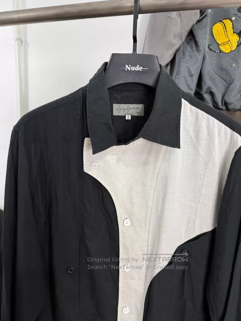 Yohji Yamamoto Yohji Yamamoto Patchwork shirt Size US M / EU 48-50 / 2 - 3 Thumbnail