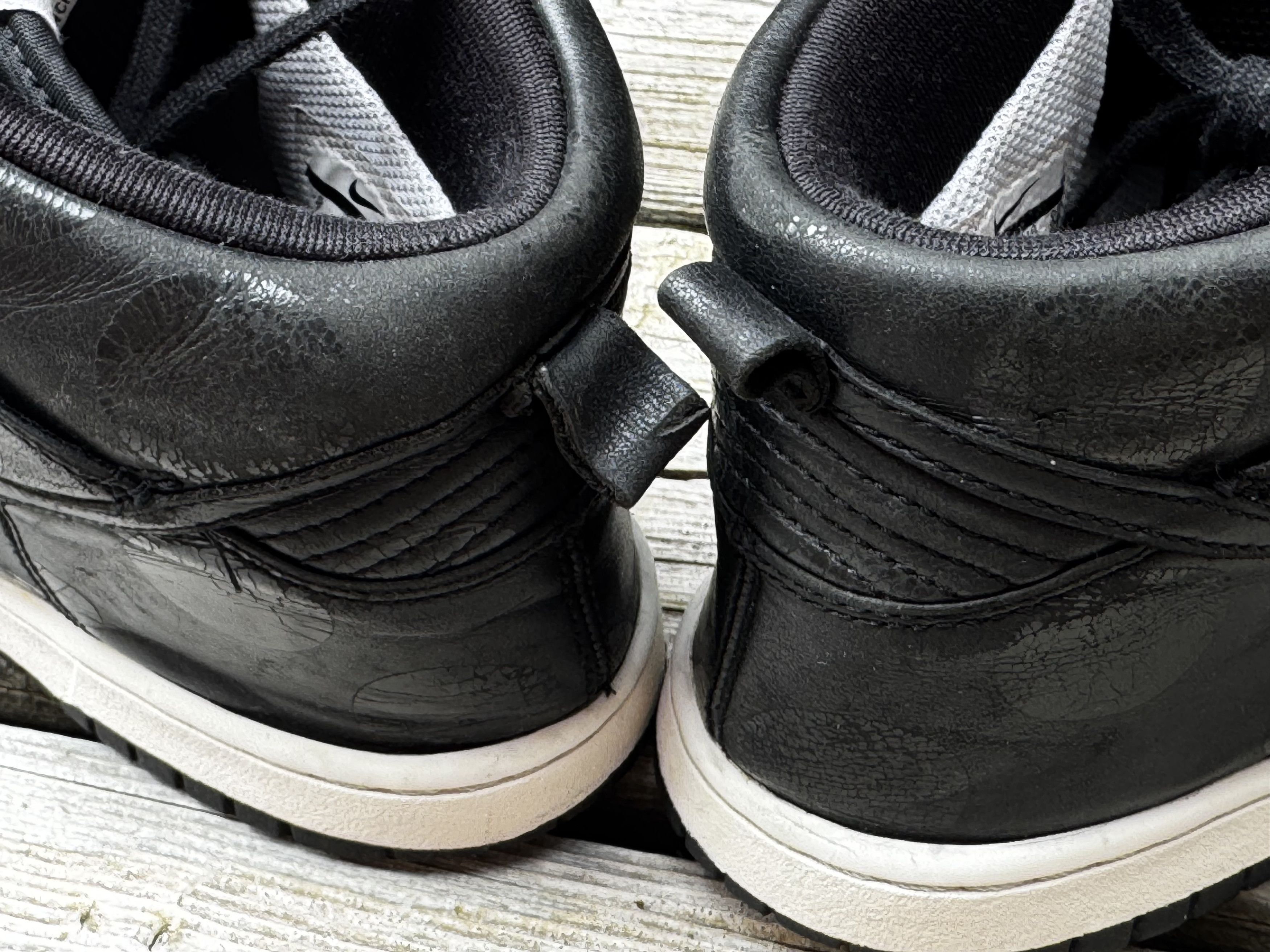 Nike 2010 WMNS Premium Dunk High 'Black Dot' [317814-005] Size US 7 / IT 37 - 6 Thumbnail