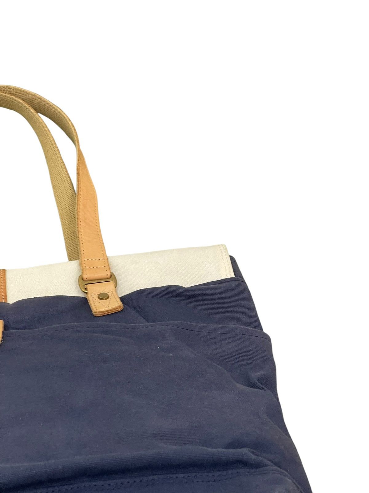 MasterPiece Cotton Canvas Leather Masterpiece Japan Tote Bag 9🟩 Size ONE SIZE - 19 Thumbnail
