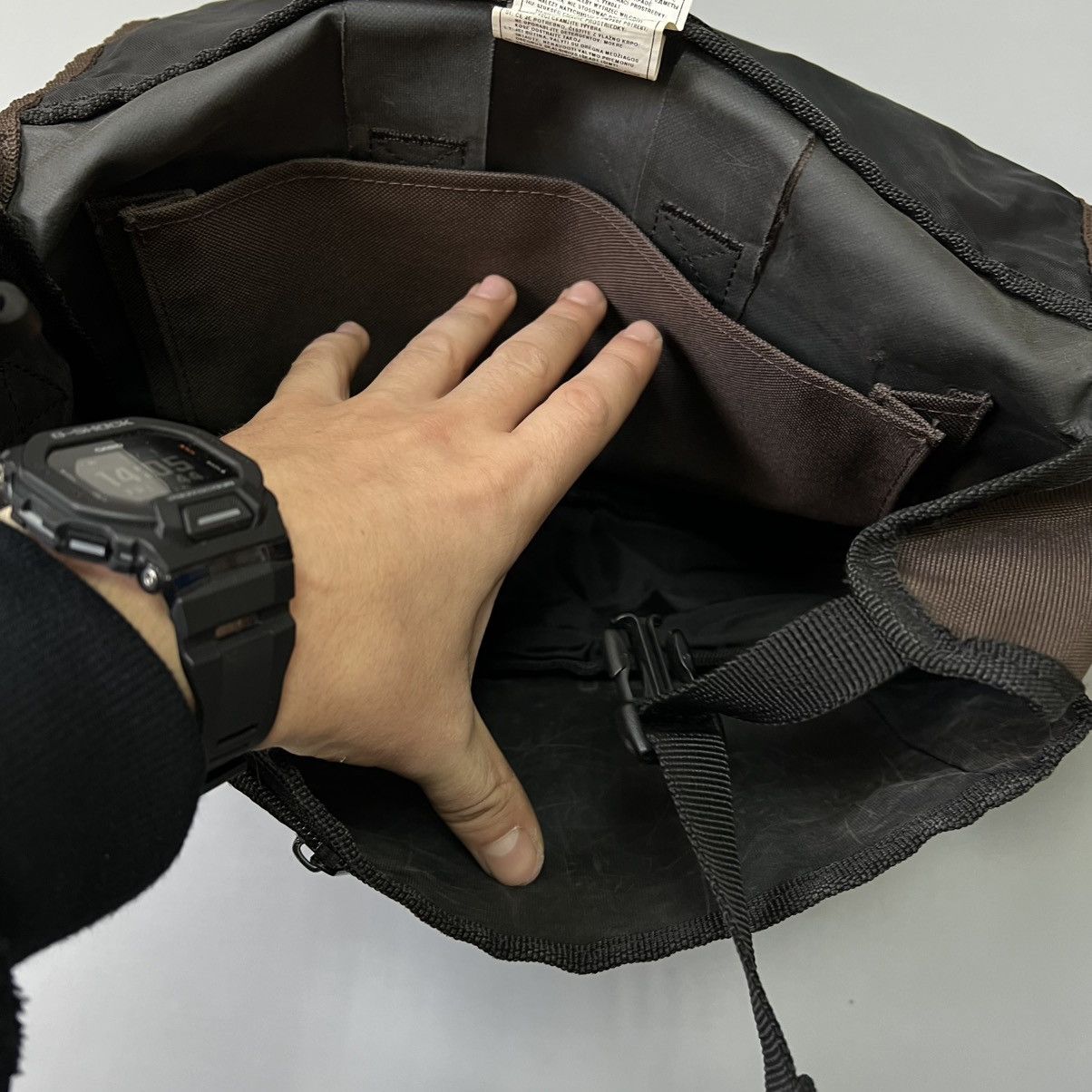 Nike × Vintage Nike Vintage Crossbody Bag Swoosh y2k rare Size ONE SIZE - 23 Thumbnail