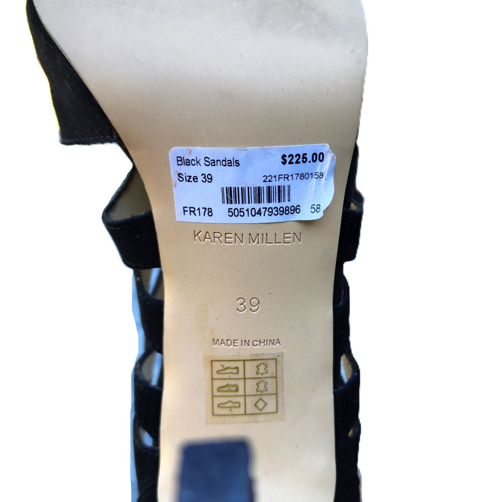 Karen Millen Karen Millen Suede Gladiator Strappy Stiletto Heels 39 Size US 8.5 / IT 38.5 - 5 Thumbnail