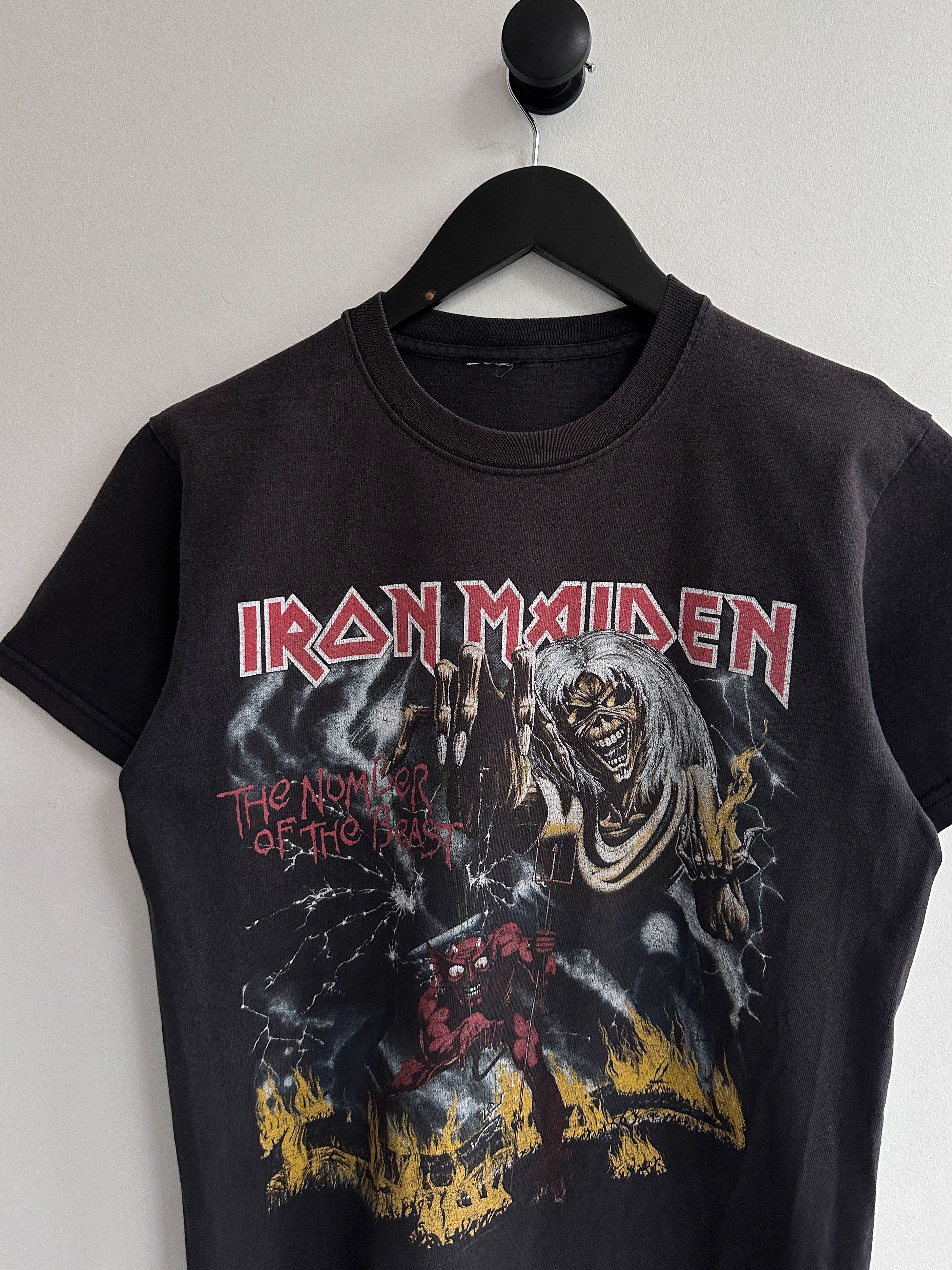 Band Tees Vintage Iron Maiden Band Tee Size S / US 4 / IT 40 - 3 Thumbnail