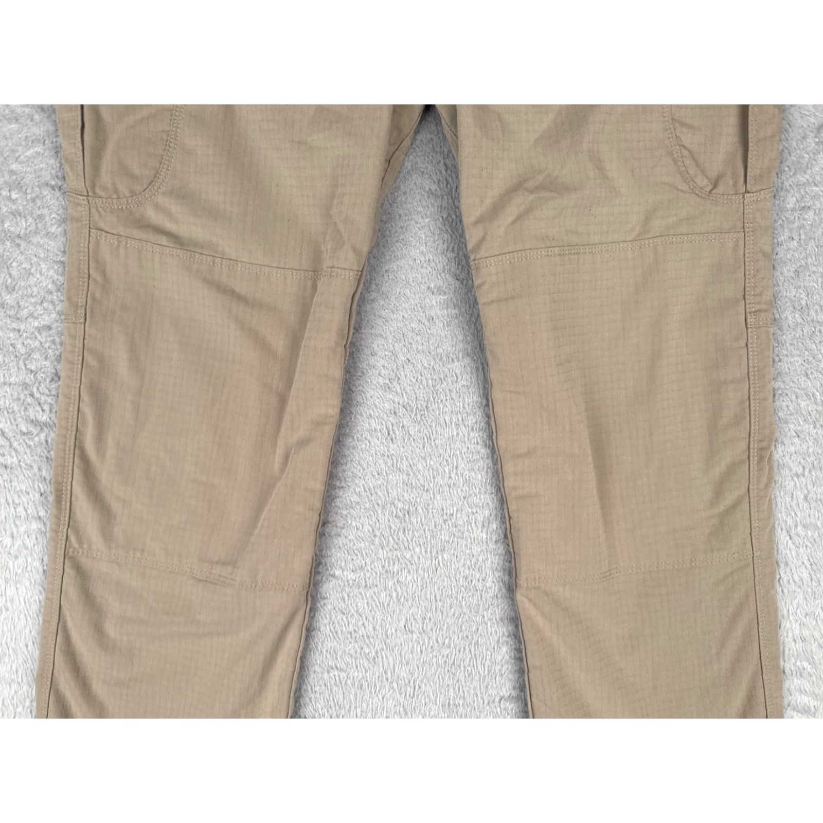 Vintage 5.11 Tactical Pants Women 14 Khaki Cargo Ripstop Work Utility Outdoor Hike 34x31 Pants Womens Mens Girls Size 36" / US 14 / IT 50 - 3 Thumbnail