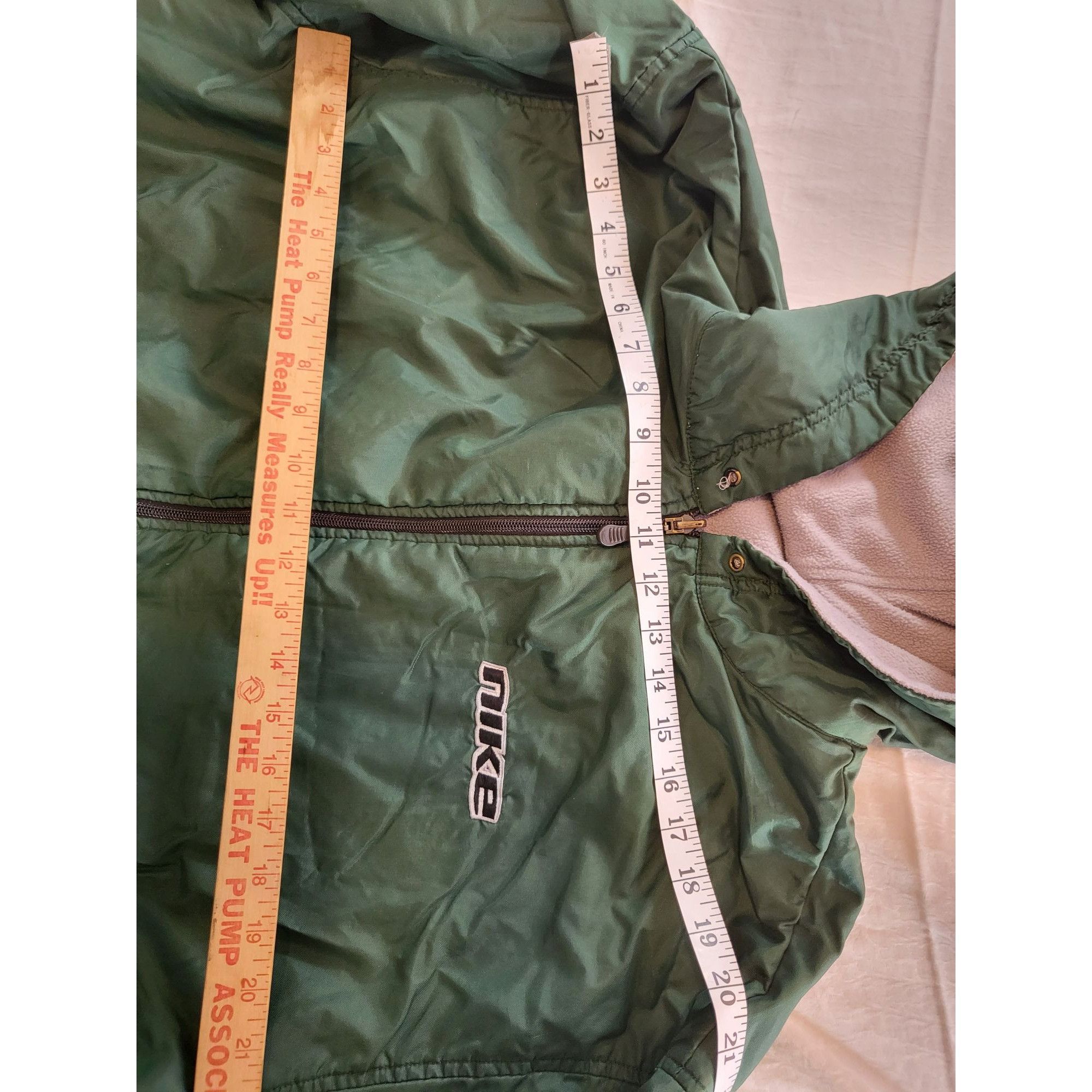 Nike Vintage Nike Reversible Hooded Stadium Coat Men Sz XL Full Z Size US XL / EU 56 / 4 - 4 Thumbnail
