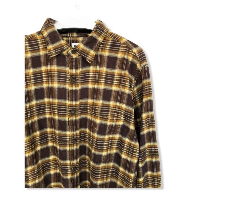 Japanese Brand Japanese Brand Uniqlo Plaid Tartan Flannel Shirt 👕 Size US L / EU 52-54 / 3 - 2 Thumbnail