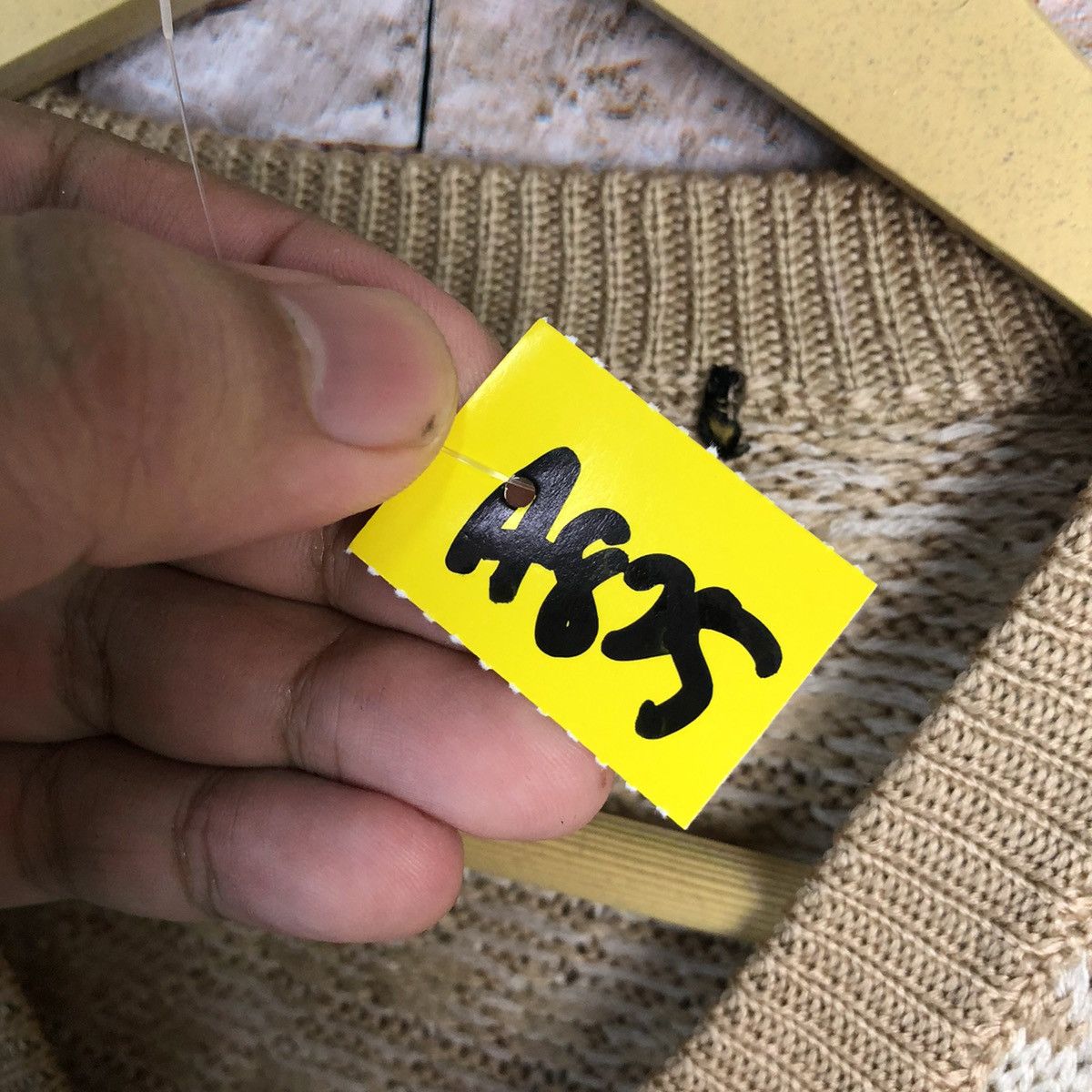 Japanese Brand × Vintage Japan vintage Brown Vest knitwear #A825 Size S / US 4 / IT 40 - 9 Thumbnail