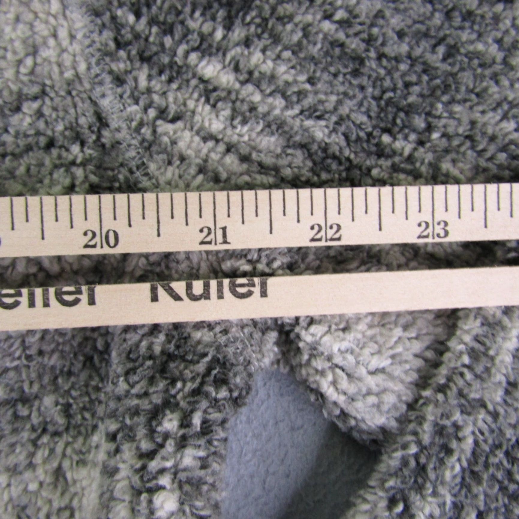Vintage VINTAGE True Grit Sweater Womens M Gray Fleece Mock Neck 1/4 Zip Pullover Casual Outdoor Size M / US 6-8 / IT 42-44 - 6 Thumbnail