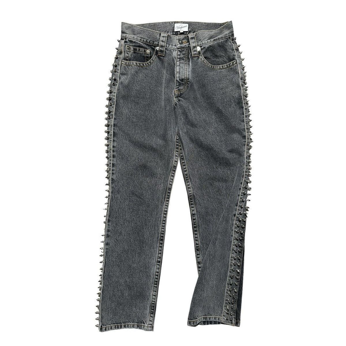 Vaquera Studded spike denim Size 25" / US 0 / IT 36 - 1 Thumbnail