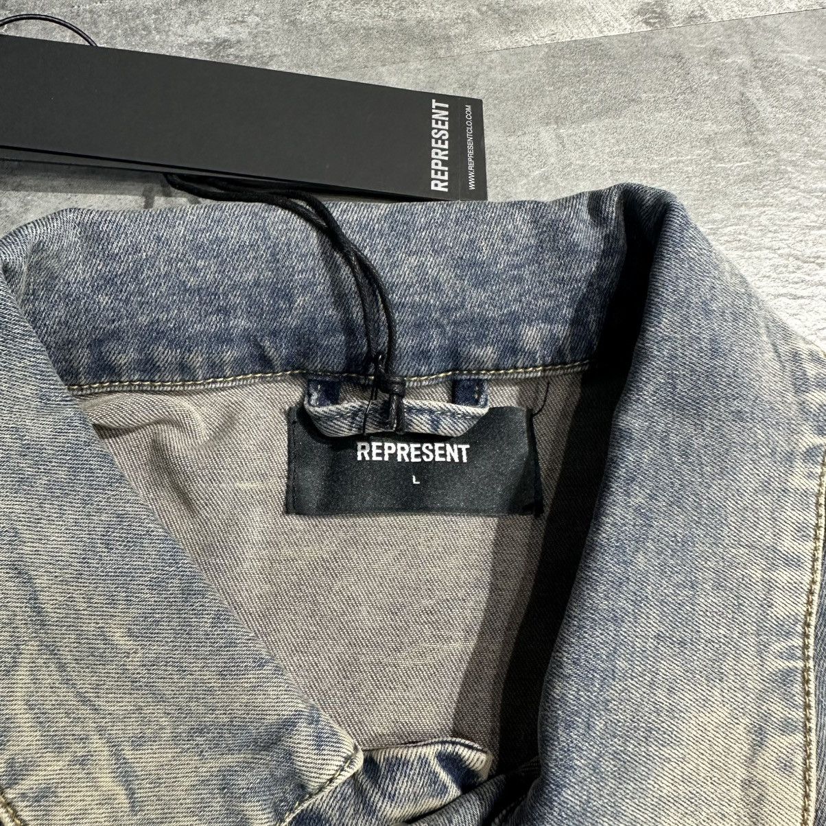 Represent Clo. Represent Storms In Heaven Denim Jacket Size US L / EU 52-54 / 3 - 6 Thumbnail