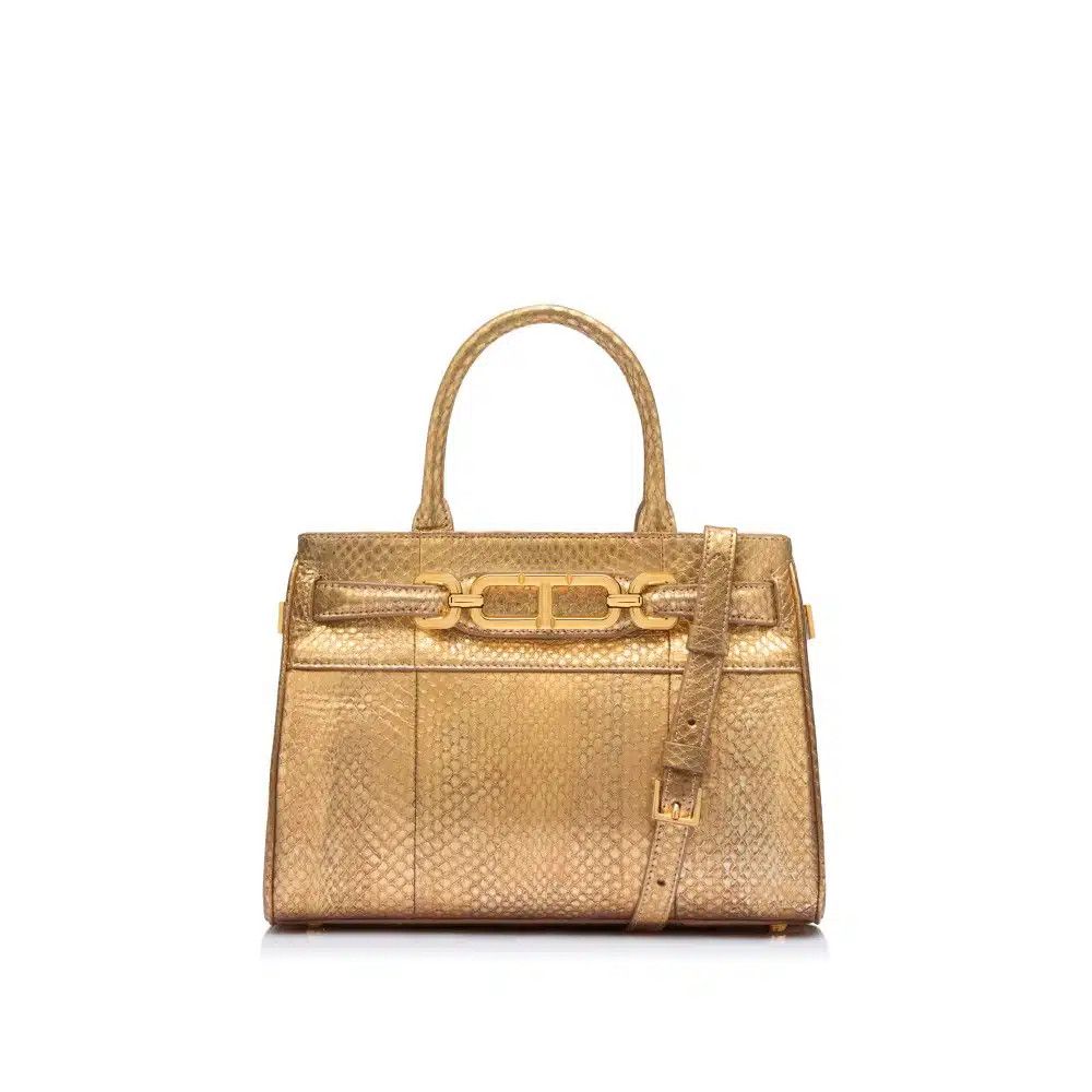 Tom Ford o1loc1c0925 L1811 Size: OS / Small Top Handle Bag in Gold Size ONE SIZE - 1 Preview