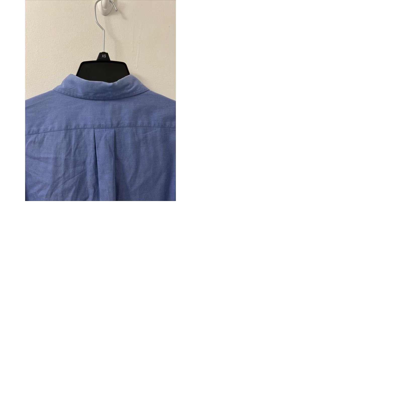 Polo Ralph Lauren Ralph Lauren Shirt Mens 17-35 Blue Button-Down Long Sleeve Pinpoint Oxford L/S Collared Button-Up Regular Size US XL / EU 56 / 4 - 9 Thumbnail