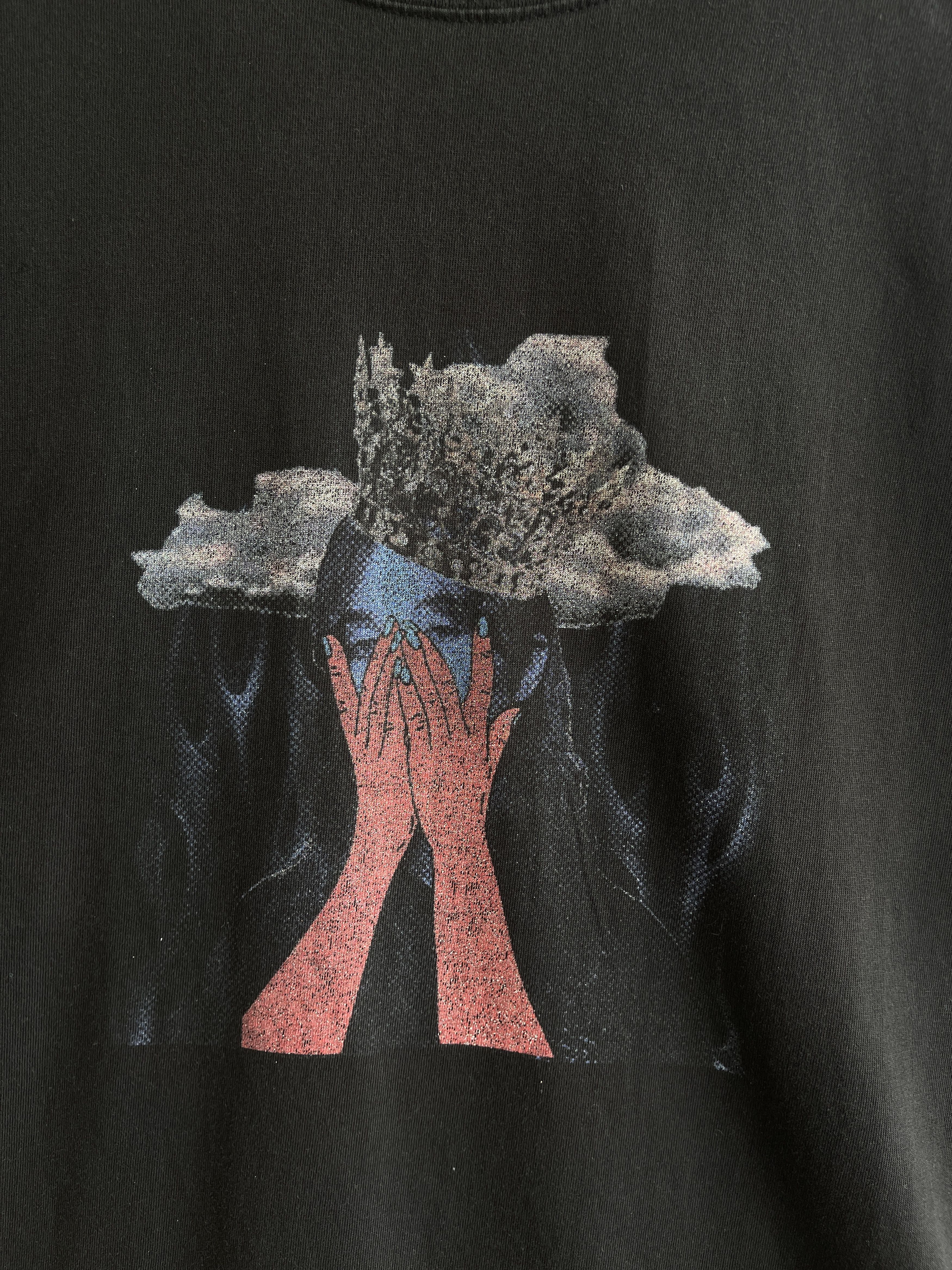 California Arts. Vintage🔥AIVER🔥Graphic Art Faded Tshirt Size US L / EU 52-54 / 3 - 4 Thumbnail