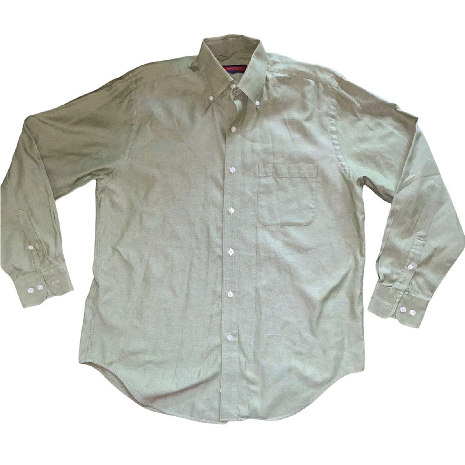 Austin Reed Austin Reed Long Sleeve Button Down Shirt medium green Size US M / EU 48-50 / 2 - 2 Thumbnail