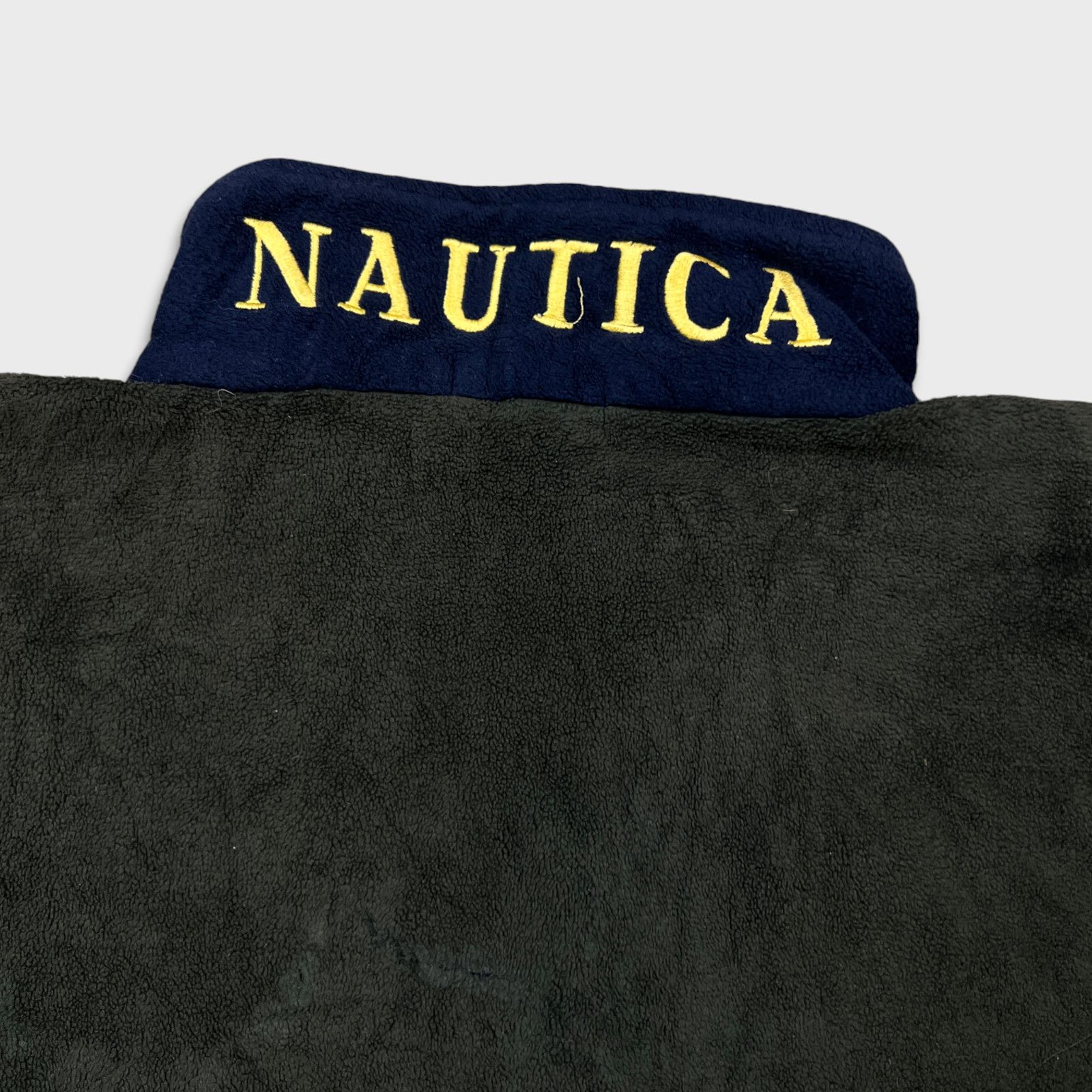 Nautica × Vintage VTG Nautica Fleece 2XL USA 1/4 Zip Sweatshirt Pullover 90s Size US XL / EU 56 / 4 - 6 Thumbnail