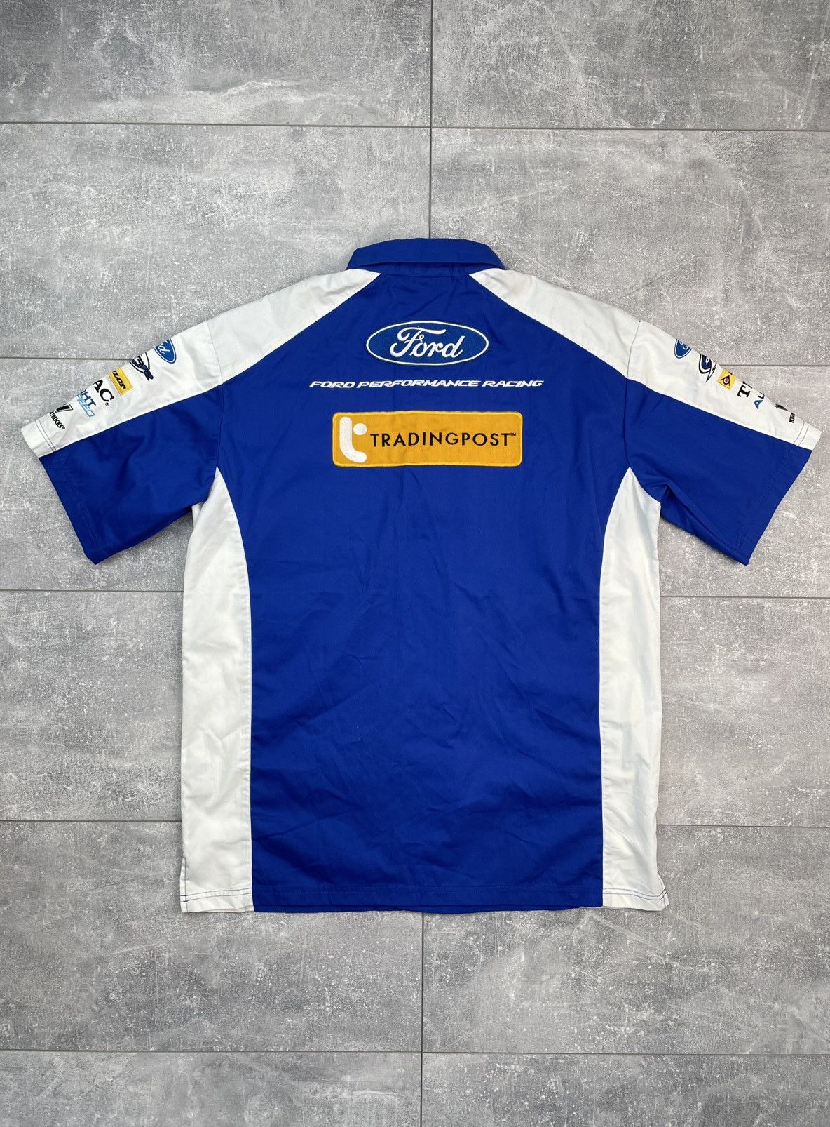 Ford Vintage Official Ford F1 Racing Mild Seven Shirt Size US L / EU 52-54 / 3 - 3 Thumbnail