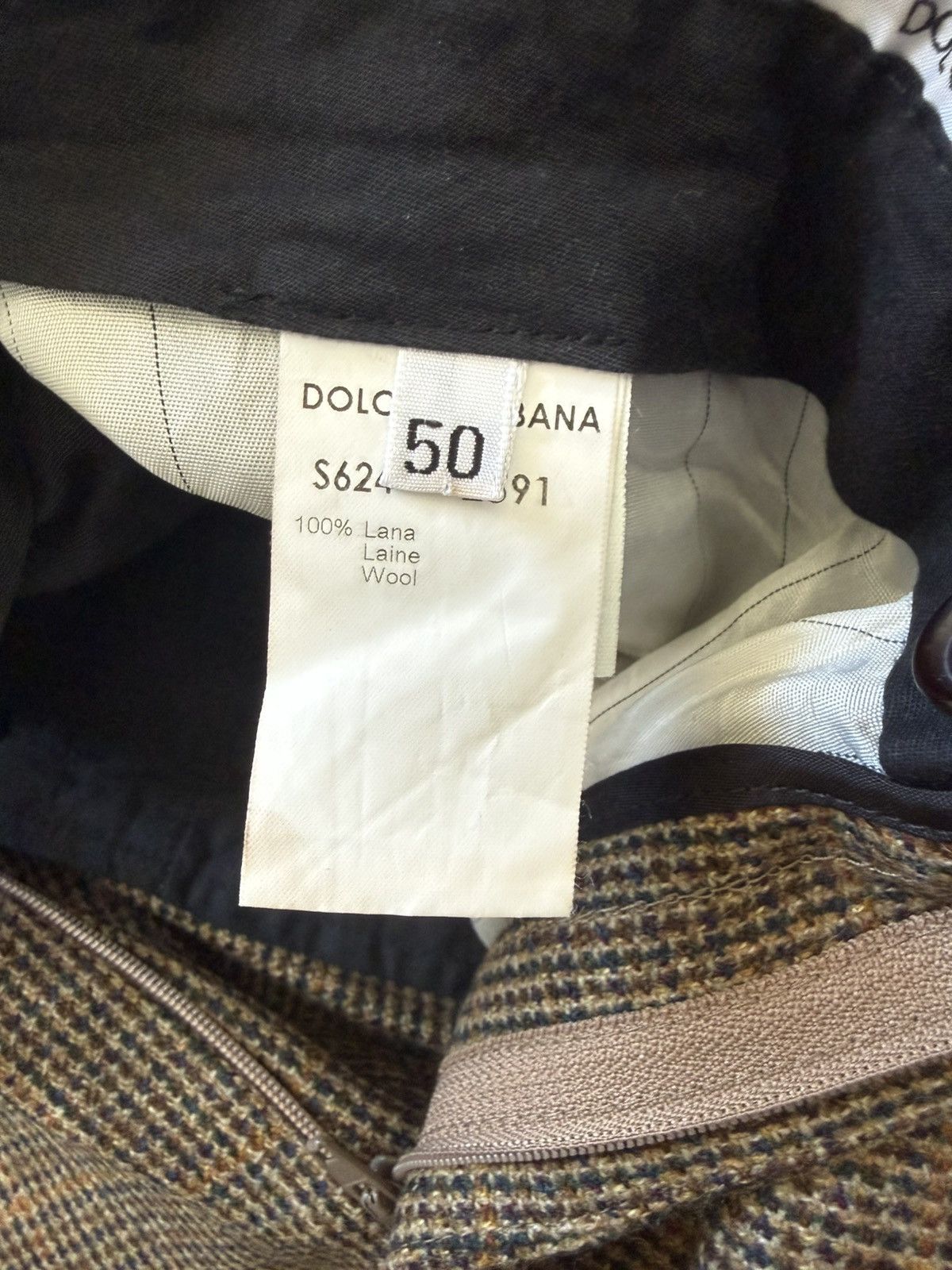 Dolce & Gabbana 90s Dolce&Gabbana wool pants Size US 34 / EU 50 - 5 Thumbnail