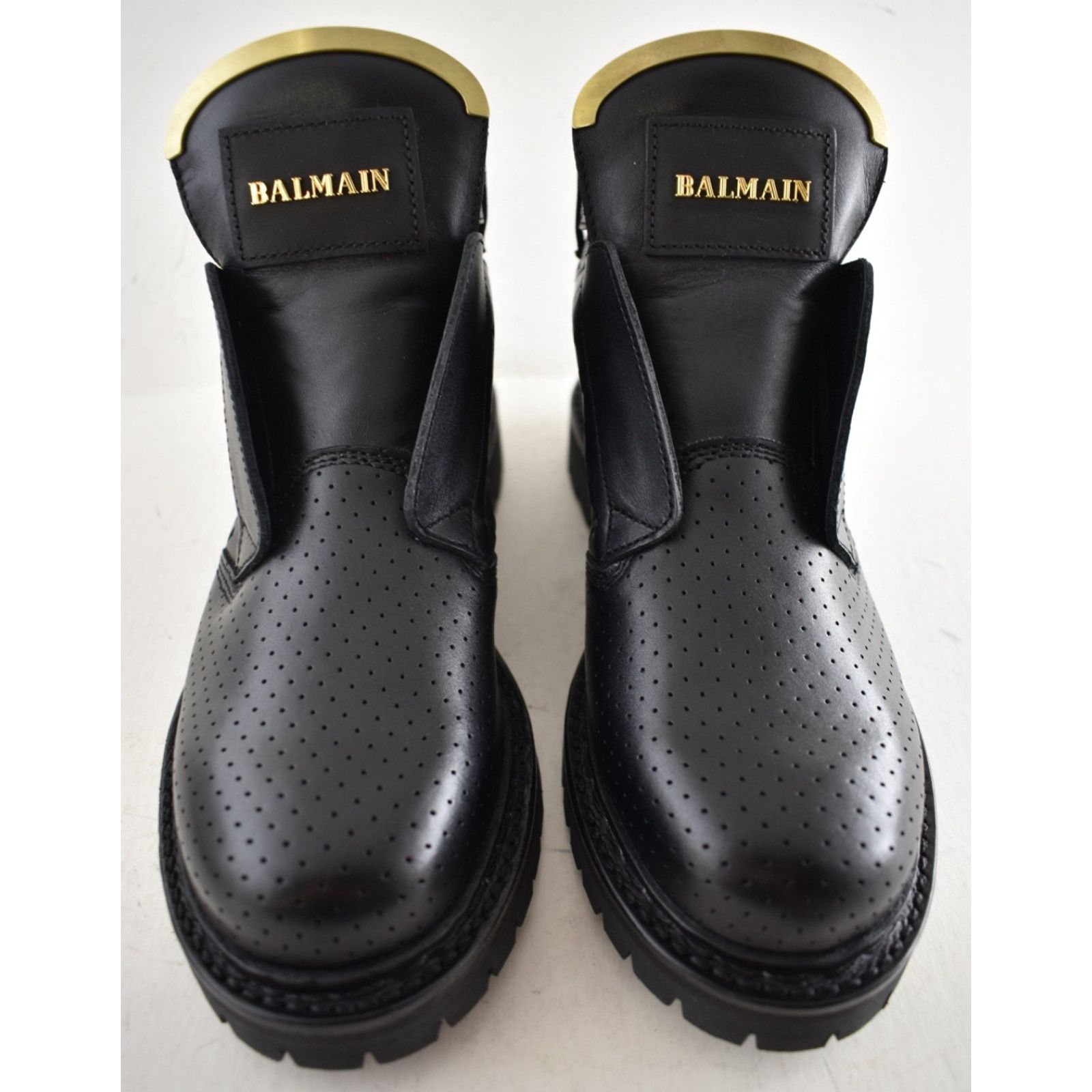 Balmain Balmain King Taiga Ranger Black Biker Moto Short Boot 36 Size US 6 / IT 36 - 8 Thumbnail