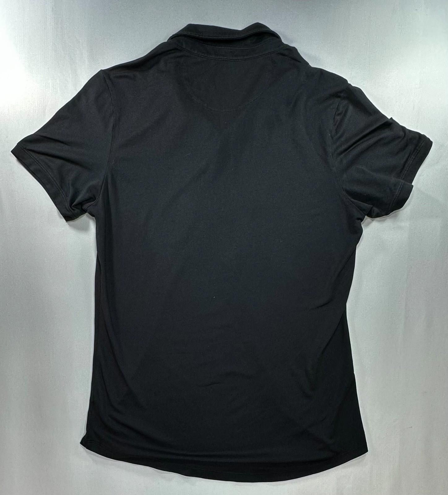 Xlarge X Cuts 1/4 Button Cotton/Poly/Spandex Polo Shirt Black Men L Size US L / EU 52-54 / 3 - 2 Thumbnail
