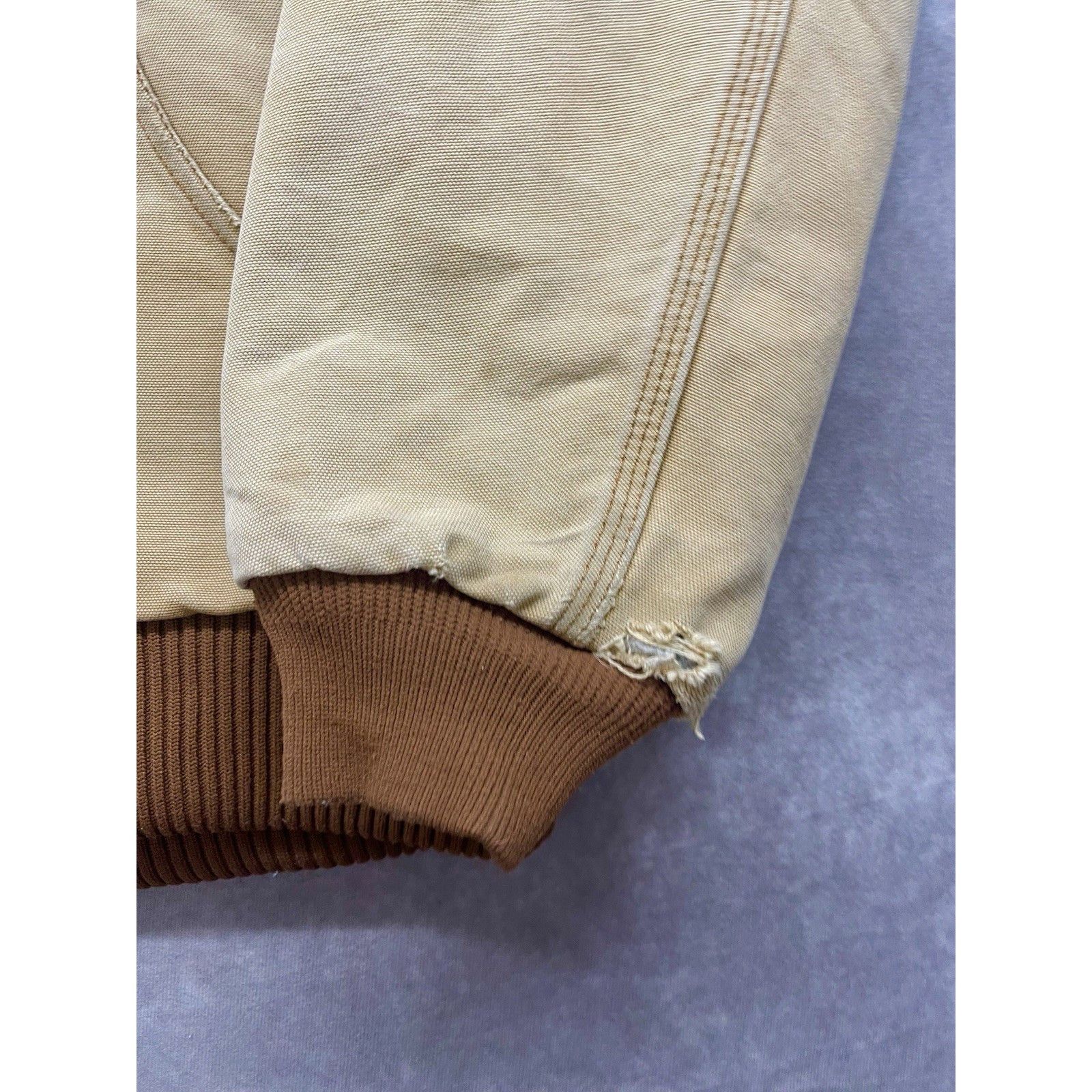 Carhartt Vintage Carhartt J130 Distressed Active Jac Tumbleweed Canva Size US XL / EU 56 / 4 - 7 Thumbnail