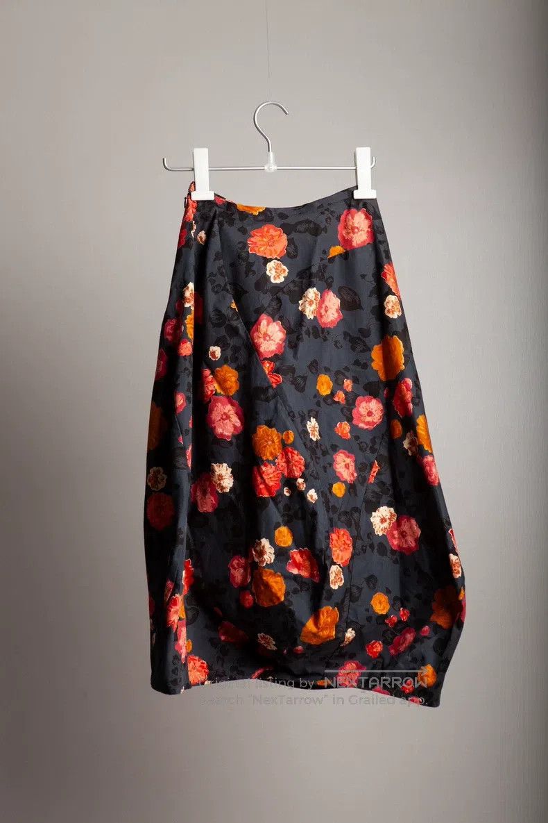 Comme des Garcons Comme Des Garcons size M Floral print, deconstructed silho Size 22" - 2 Thumbnail