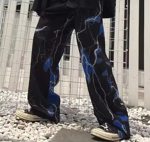 Vintage Storm print pants Size US 30 / EU 46 - 2 Thumbnail