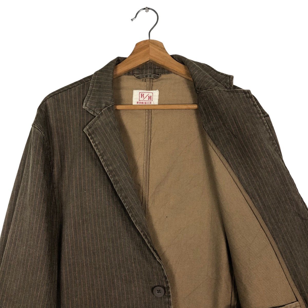 Issey Miyake 🔥Vintage Chore Work Jacket Duck Canvas Rush Hour Japan Size US L / EU 52-54 / 3 - 12 Thumbnail