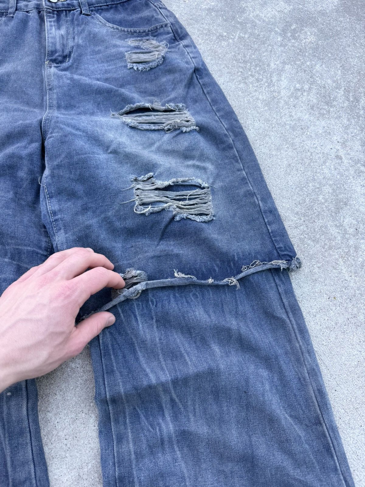 Other Vintage Y2K avantgarde streetwear opium wide swag jeans Size US 34 / EU 50 - 9 Thumbnail