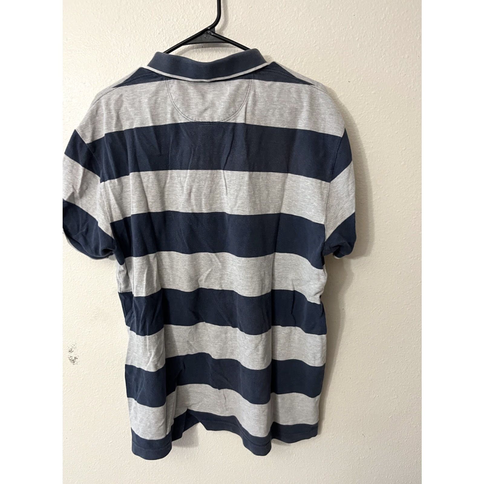 Levi's Levi's Polo Shirt Adult XL Blue Gray Cotton Short Sleeve Logo Mens Size US XL / EU 56 / 4 - 3 Thumbnail
