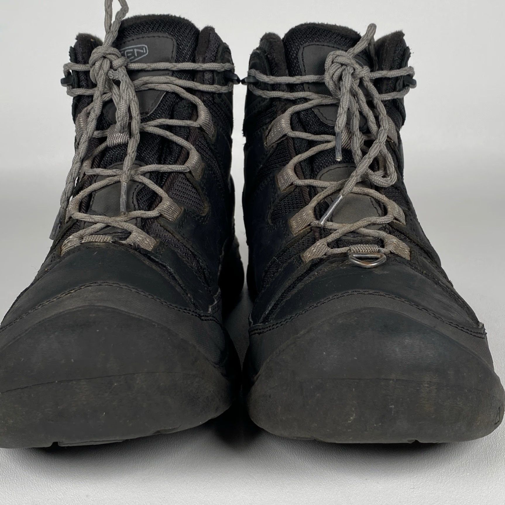 KEEN Keen Men's Circadia Mid Polar Black/Steel Grey Waterproof Winter Boots 1026762 Size US 10 / EU 43 - 2 Thumbnail