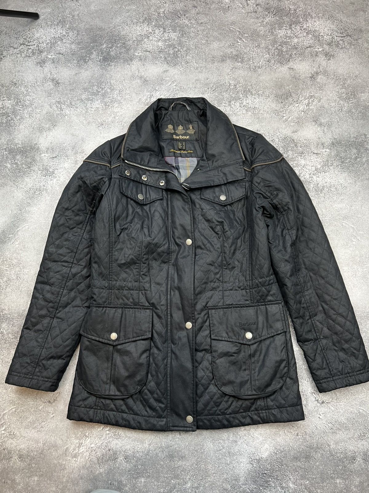 Barbour Barbour Womens Quilted Jacket Black Size M / US 6-8 / IT 42-44 - 1 Thumbnail