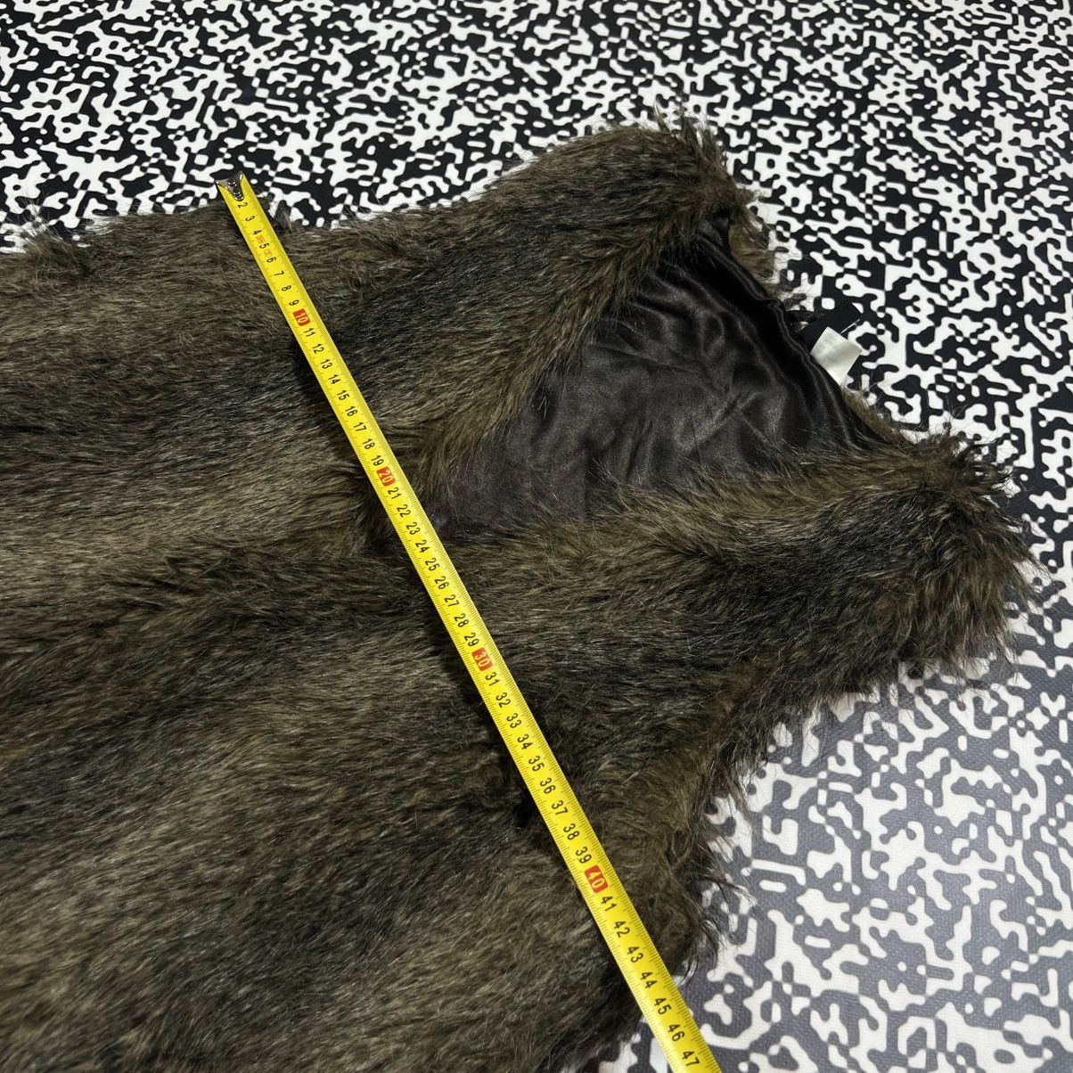 Japanese Brand Vintage Y2K Japanese Fur Style Sexy Vest Retro 90s Size S / US 4 / IT 40 - 11 Thumbnail