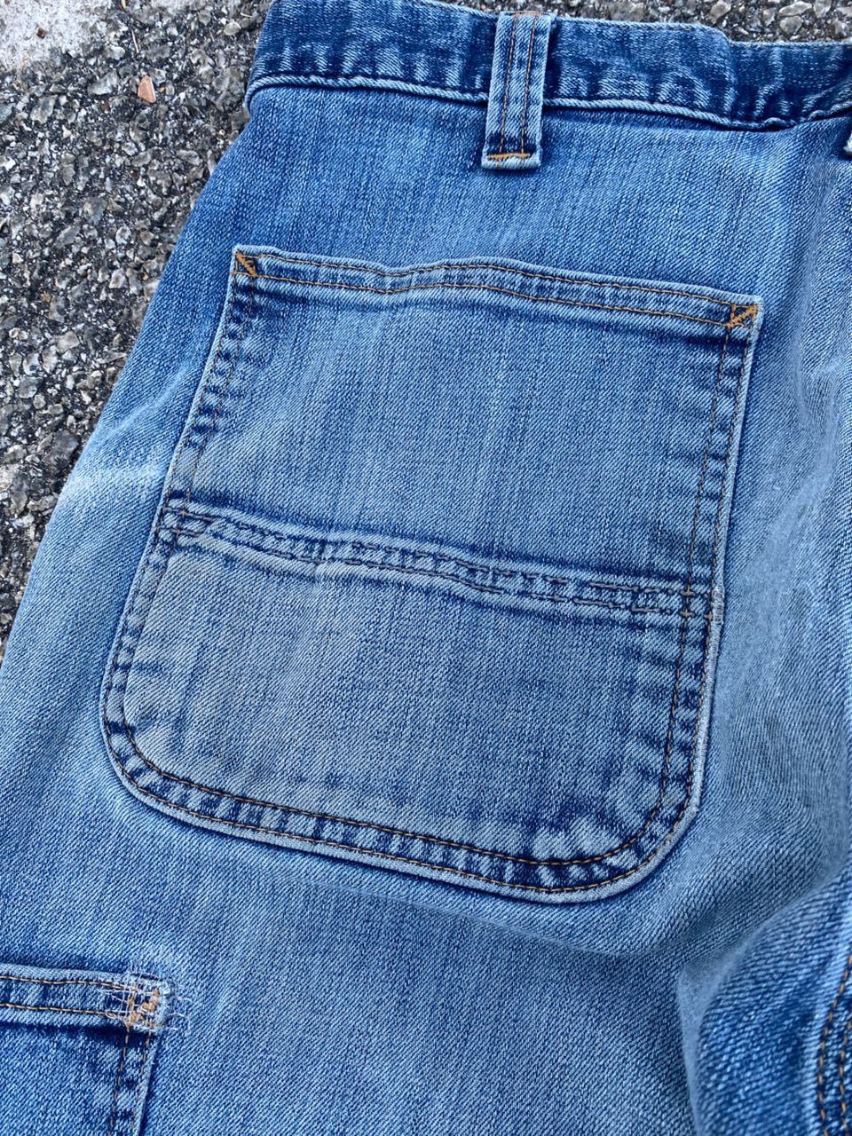Carhartt Vintage Carhartt Relaxed Fit Carpenter Distressed Denim Size US 34 / EU 50 - 4 Thumbnail