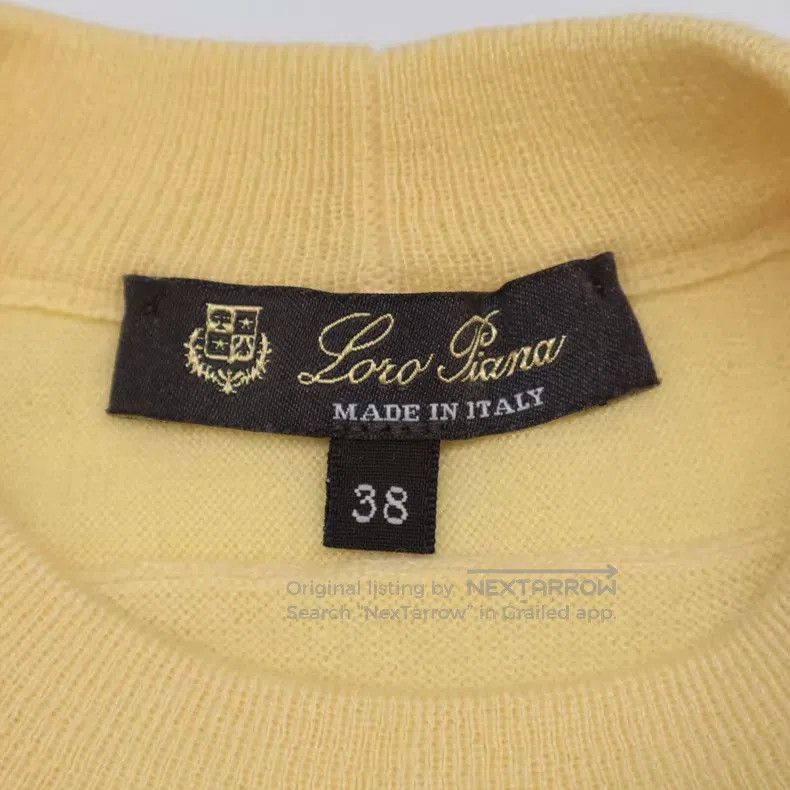 Loro Piana Loro Piana Women's Cashmere Knit Long Sleeve Top Size XS / US 0-2 / IT 36-38 - 6 Thumbnail