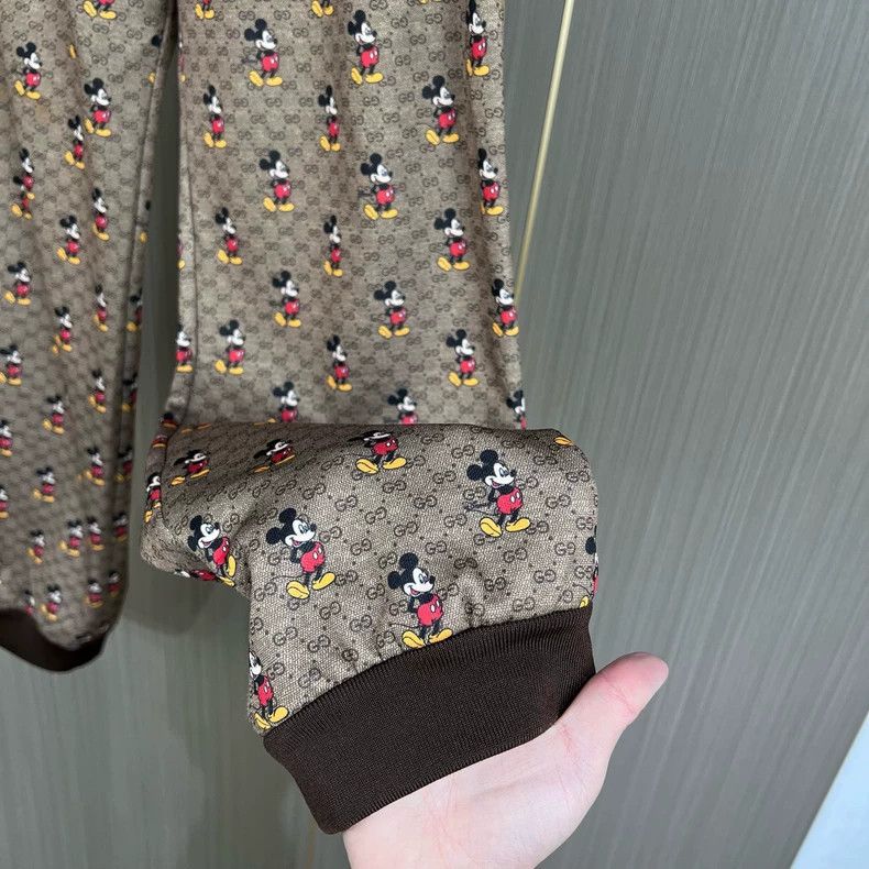 Gucci Gucci Size s Co-branded full print old flower Mickey trous Size US 32 / EU 48 - 3 Thumbnail