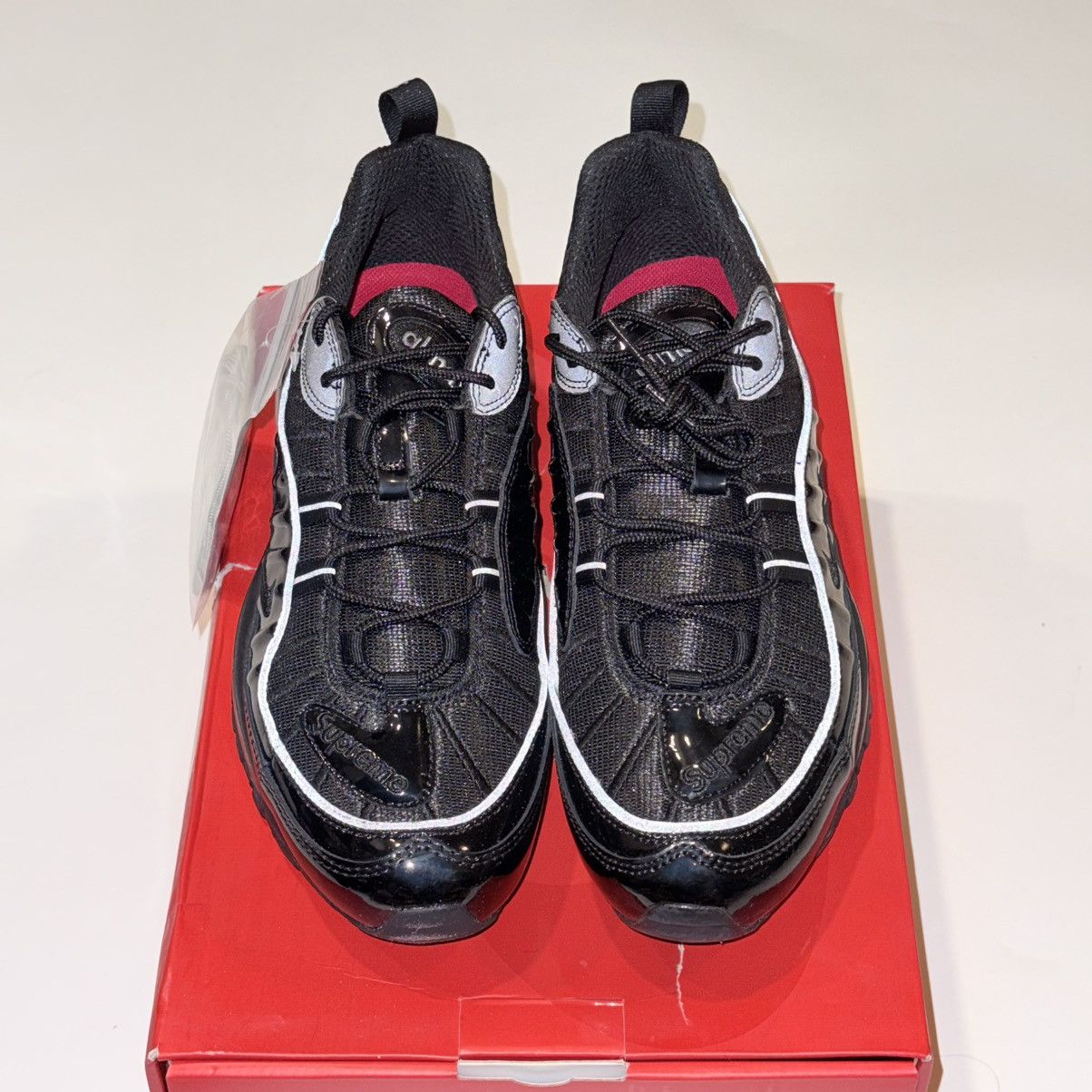 Nike × Supreme SS16 Supreme x Nike Air Max 98 Size US 9.5 / EU 42-43 - 2 Thumbnail